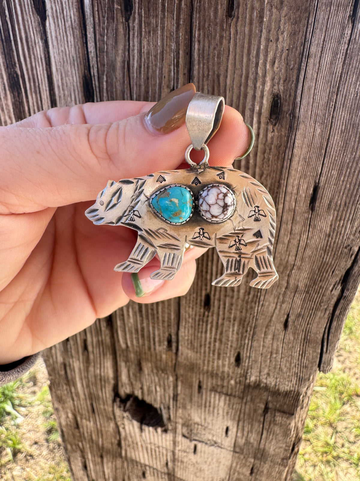 Large Bear Pendant
