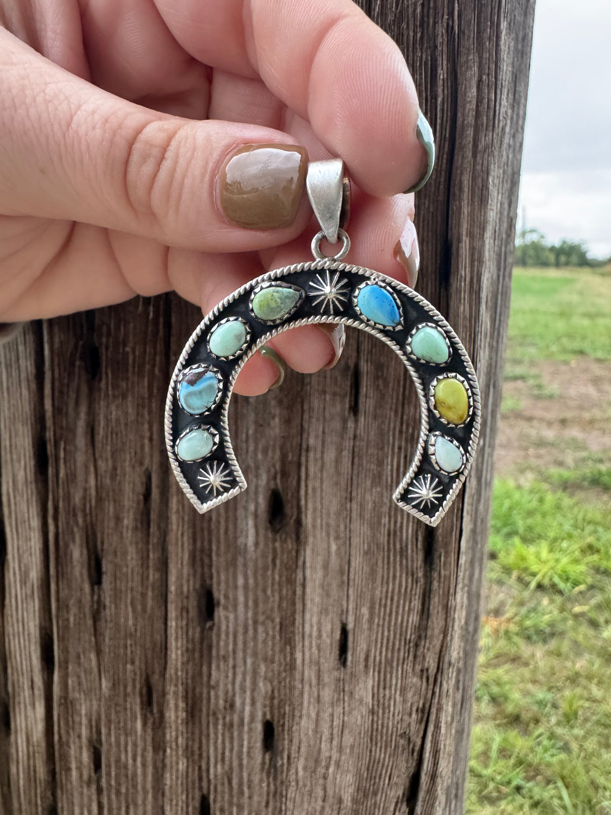 Muti Stone Pendant