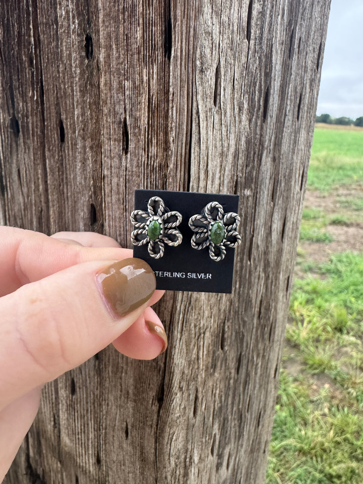 Sonoran Gold Flower Studs