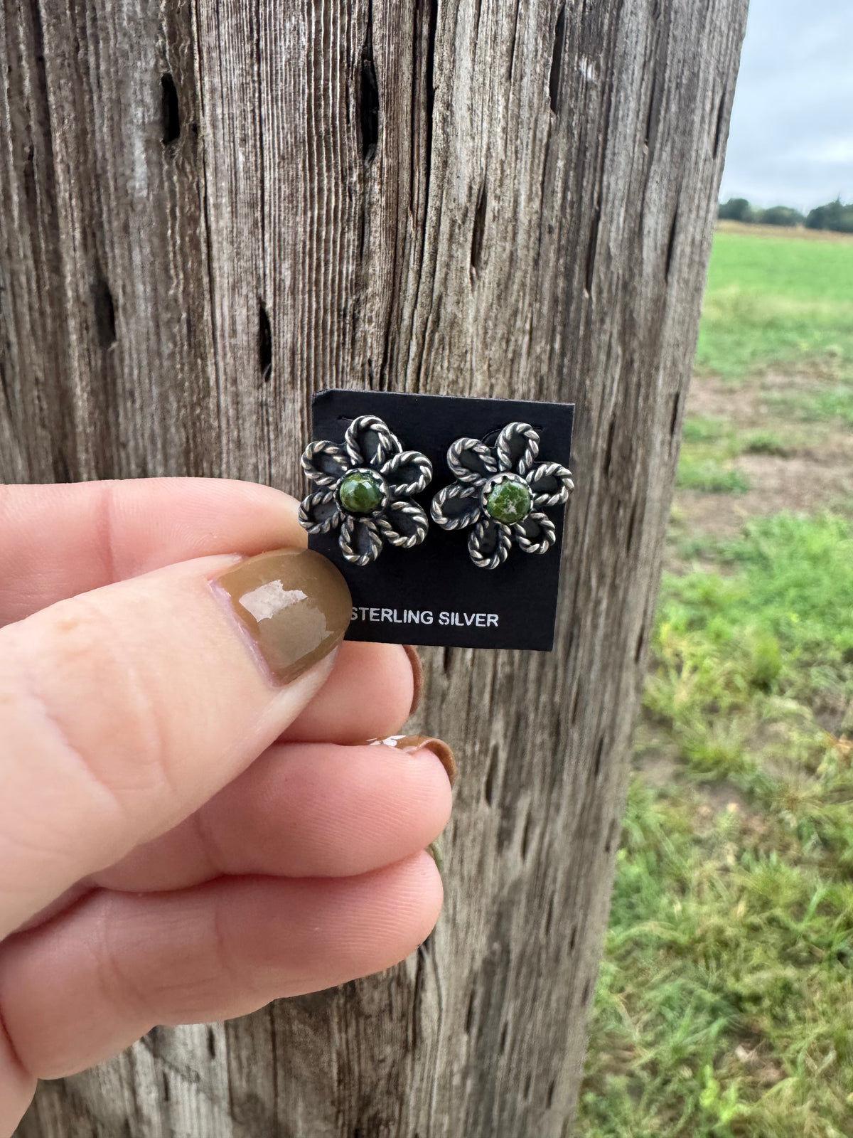 Sonoran Gold Flower Studs