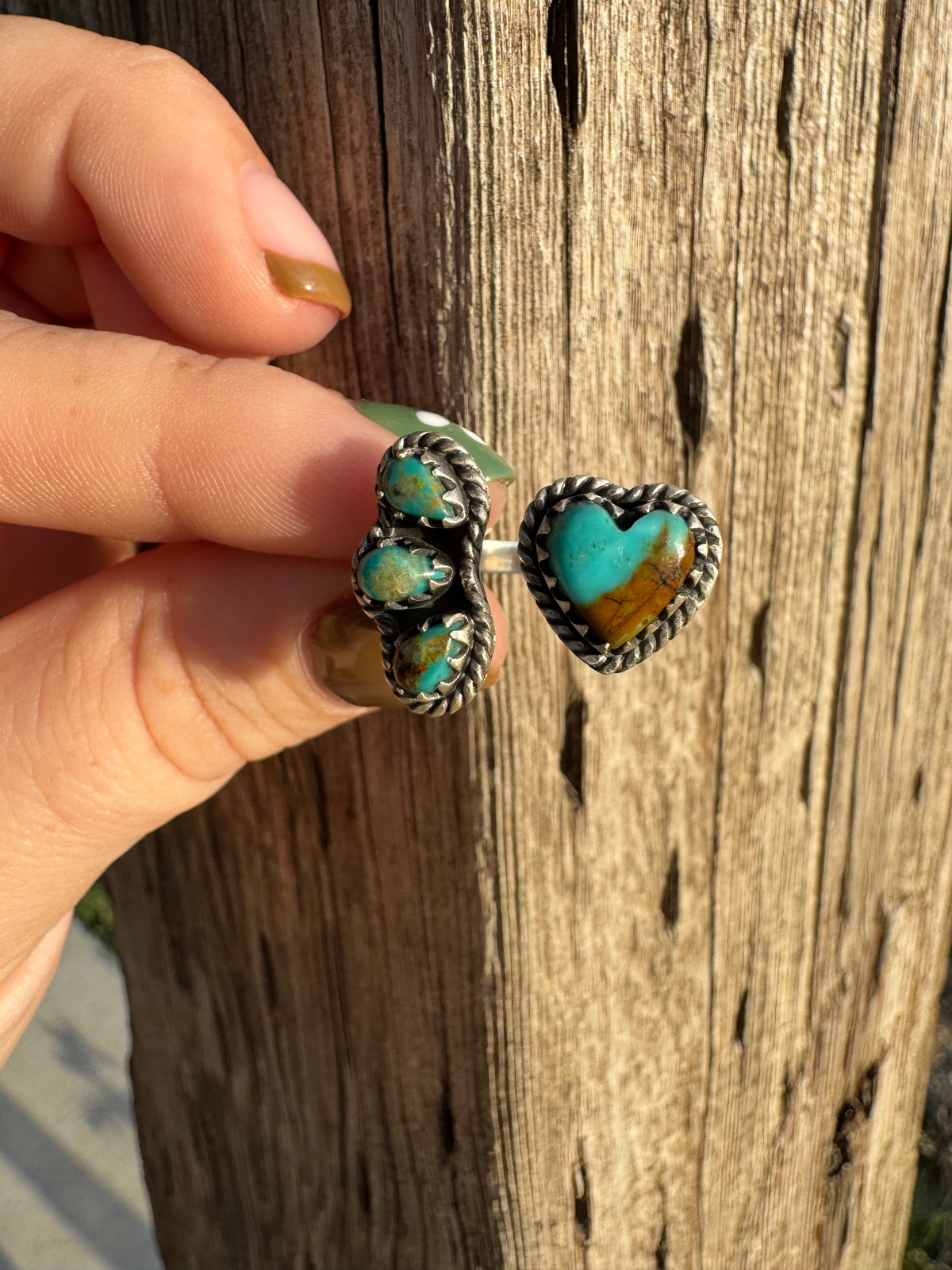 Adjustable Heart Ring