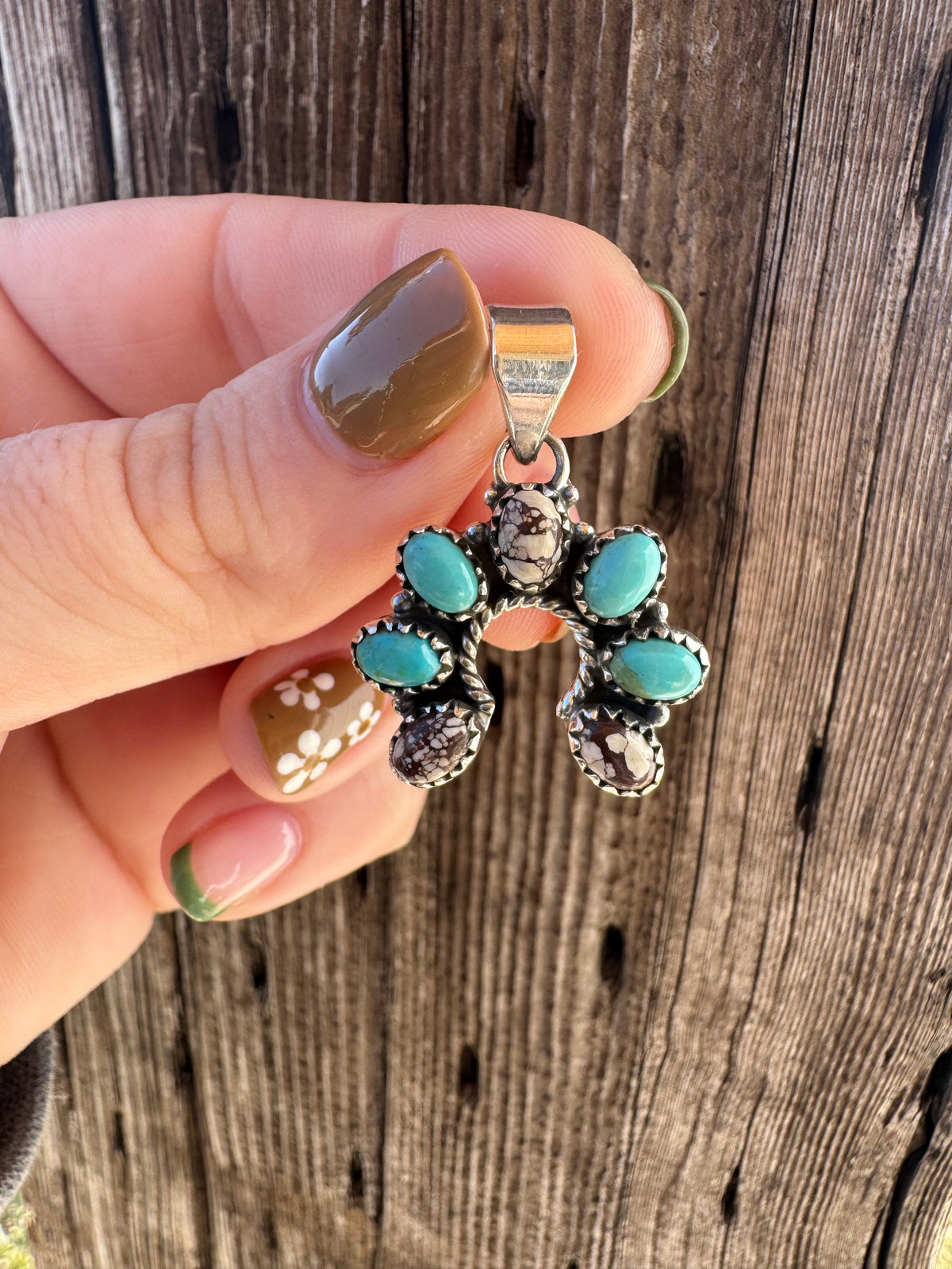 Wild Horse & Kingman Pendant