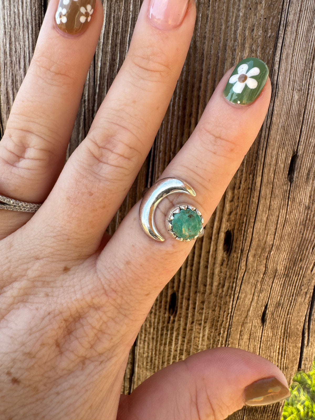 Kingman Moon Ring -Adjustable