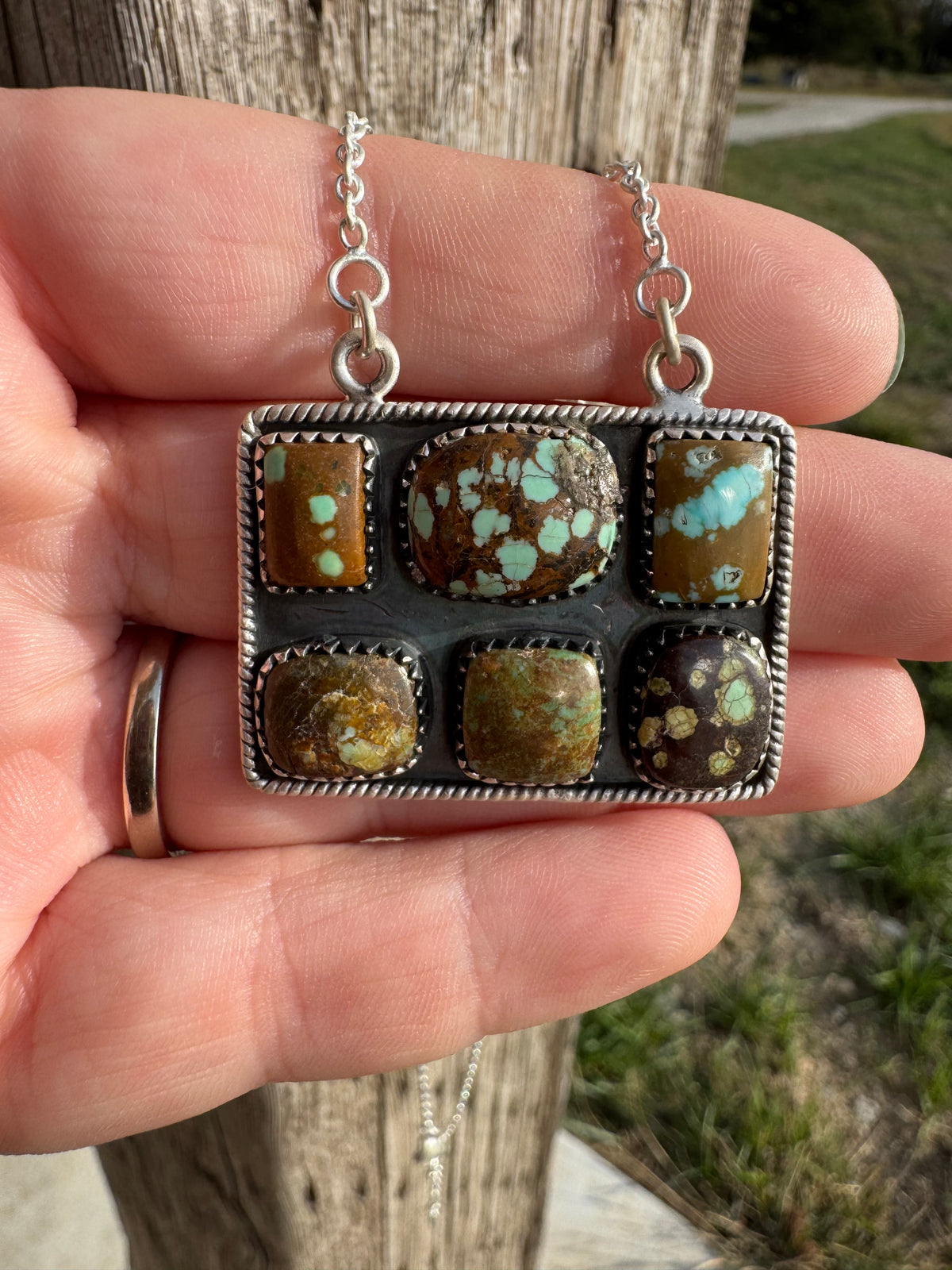 Number 8 Bar Necklace
