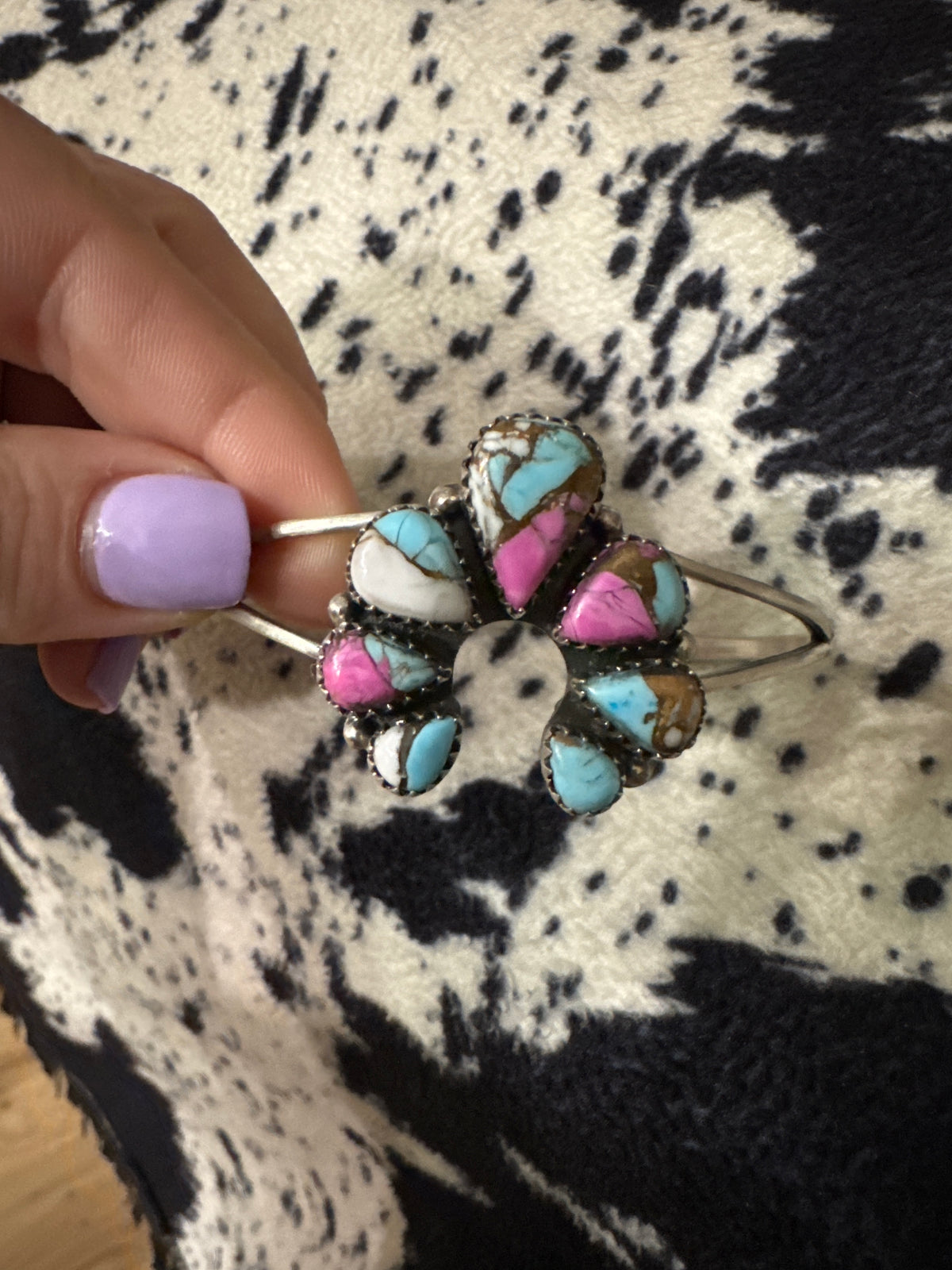 Cotton Candy Naja Cuff