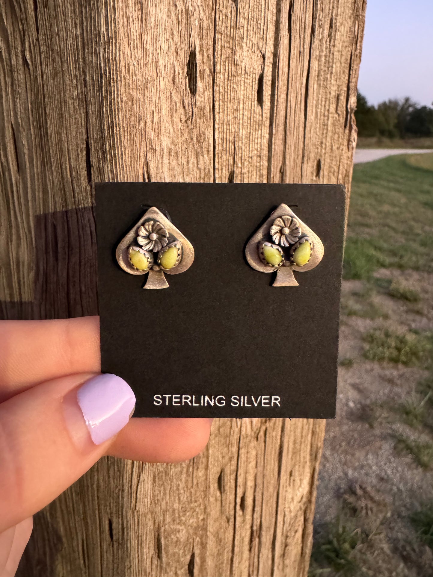 Palomino Spade Earrings
