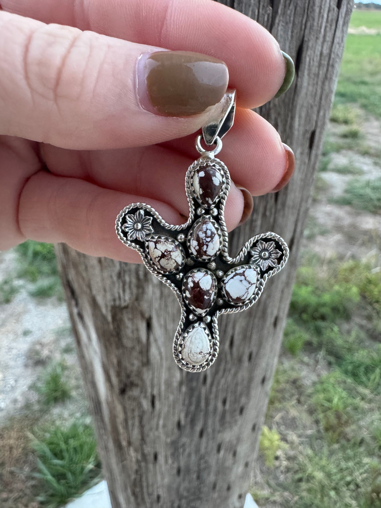 Cactus Pendant -Wild Horse