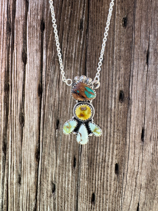 Mix Stone Necklace