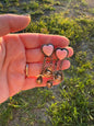 Cowboy Hat Dangles With Hearts