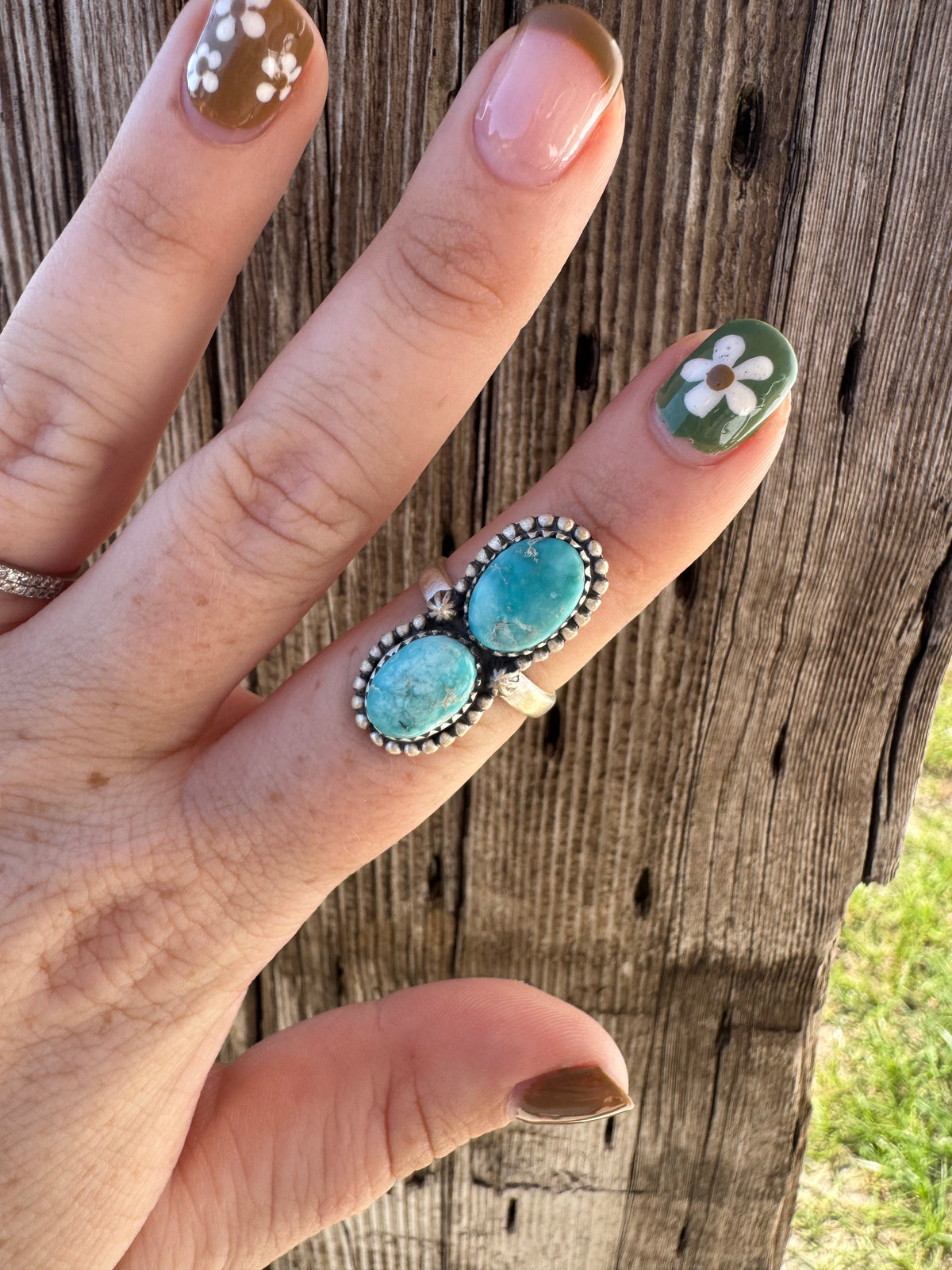 Turquoise Adjustable Ring