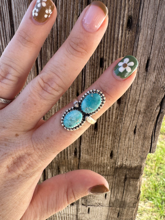 Turquoise Adjustable Ring