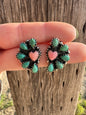 Heart Cluster Earrings
