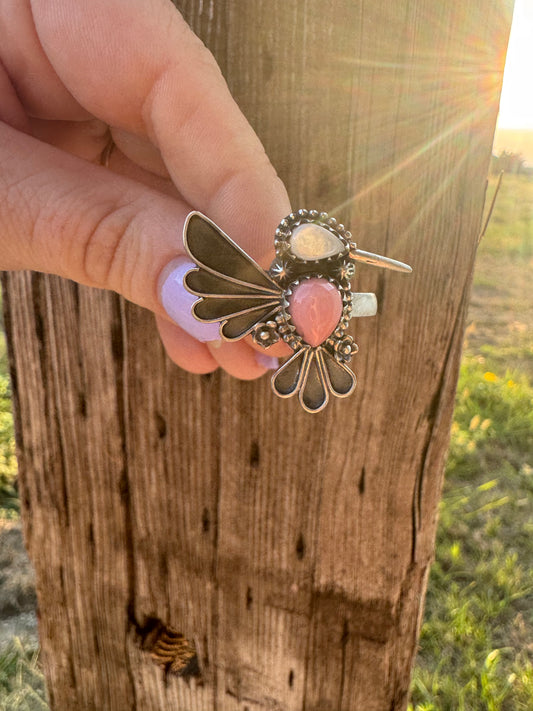 Adjustable Humming Bird Ring
