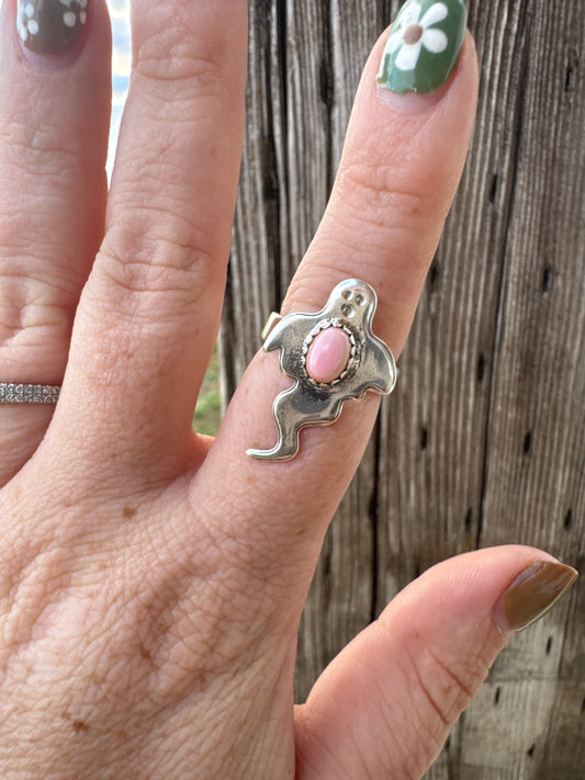 Halloween Ghost Ring -Adjustable