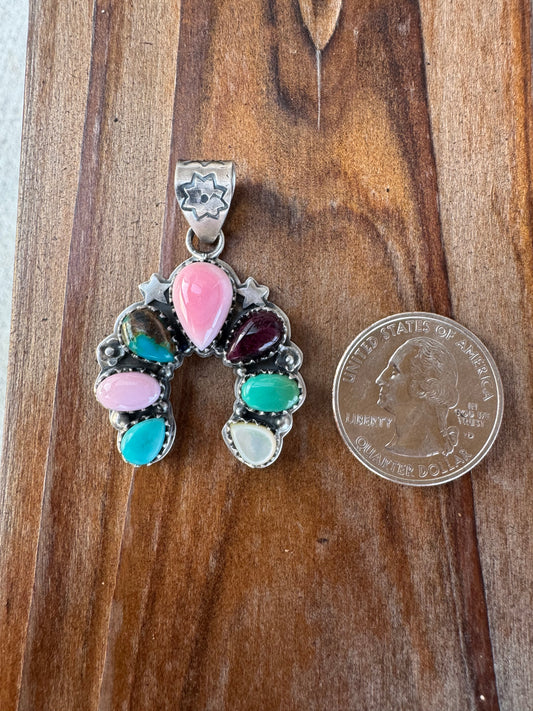 Muti Stone Naja Pendant