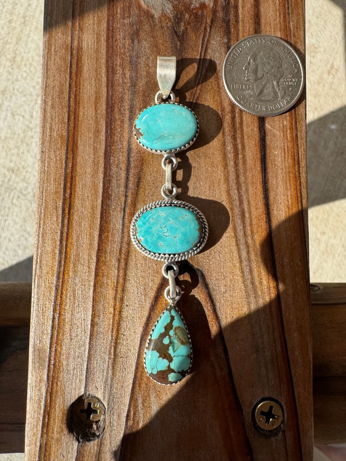 Number 8 Dangle Pendant