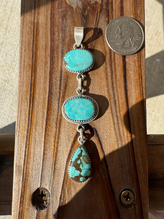 Number 8 Dangle Pendant