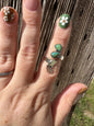 Kingman Leaf Adjustable Ring