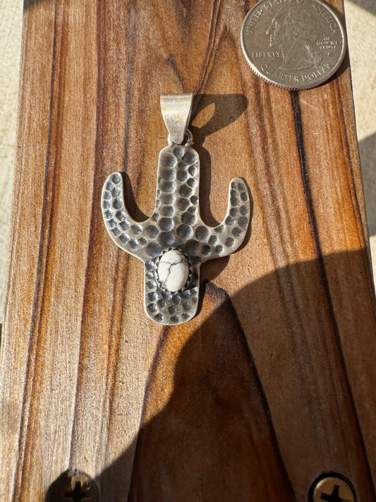 Wild Horse Cactus Pendant
