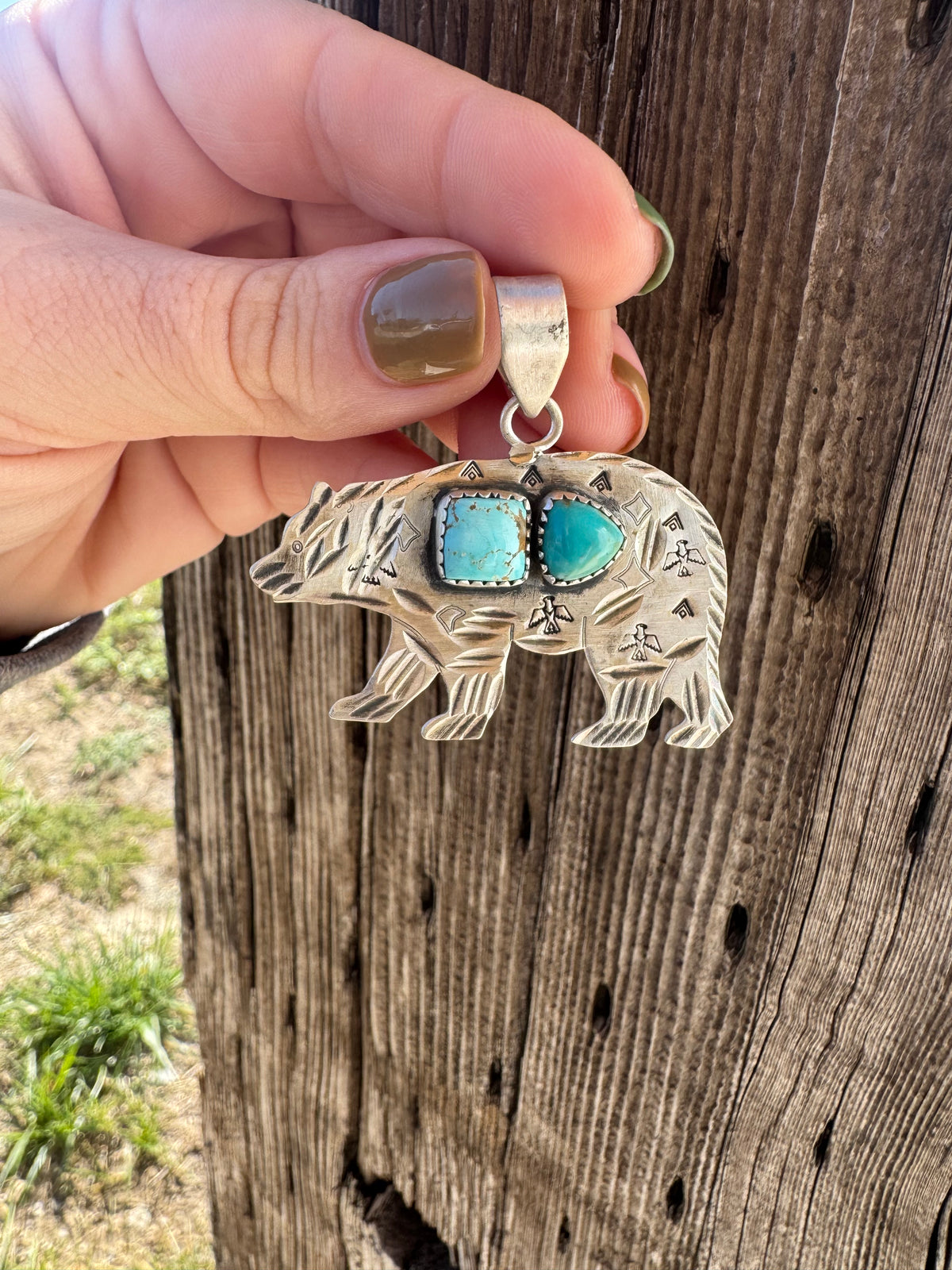 Large Bear Pendant