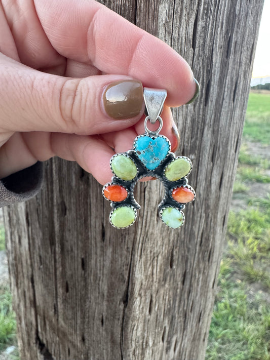 Muti Stone Naja Pendant