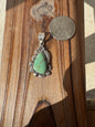 Turquoise Flower Pendant