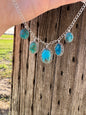 Turquoise Charm Necklace