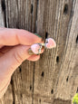 Pink Conch Hearts Ring -Adjustable