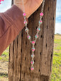 Cotton Candy Lariat