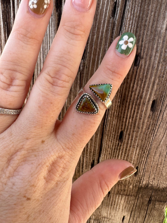 Cripple Creek Turquoise Ring -Adjustable