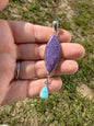 Purple & Turquoise Pendant