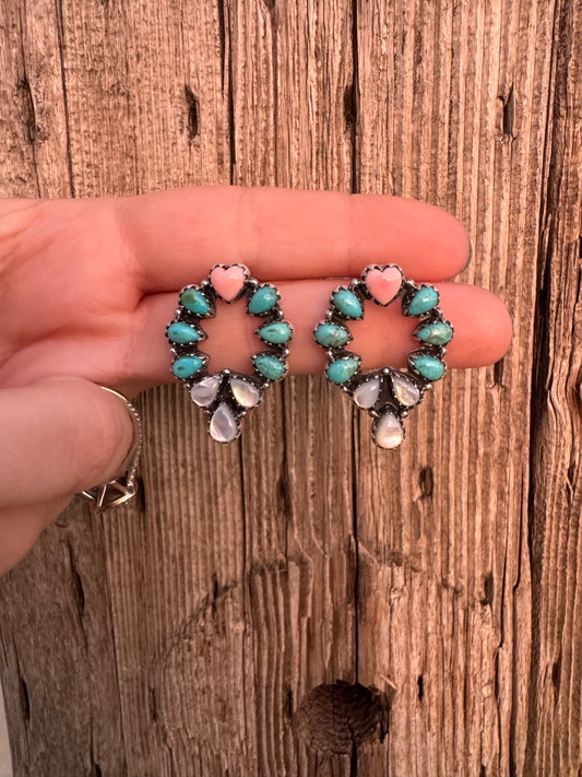 Muti Stone Earrings
