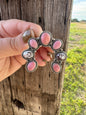 Wild Horse & Pink Conch Ring -Adjustable