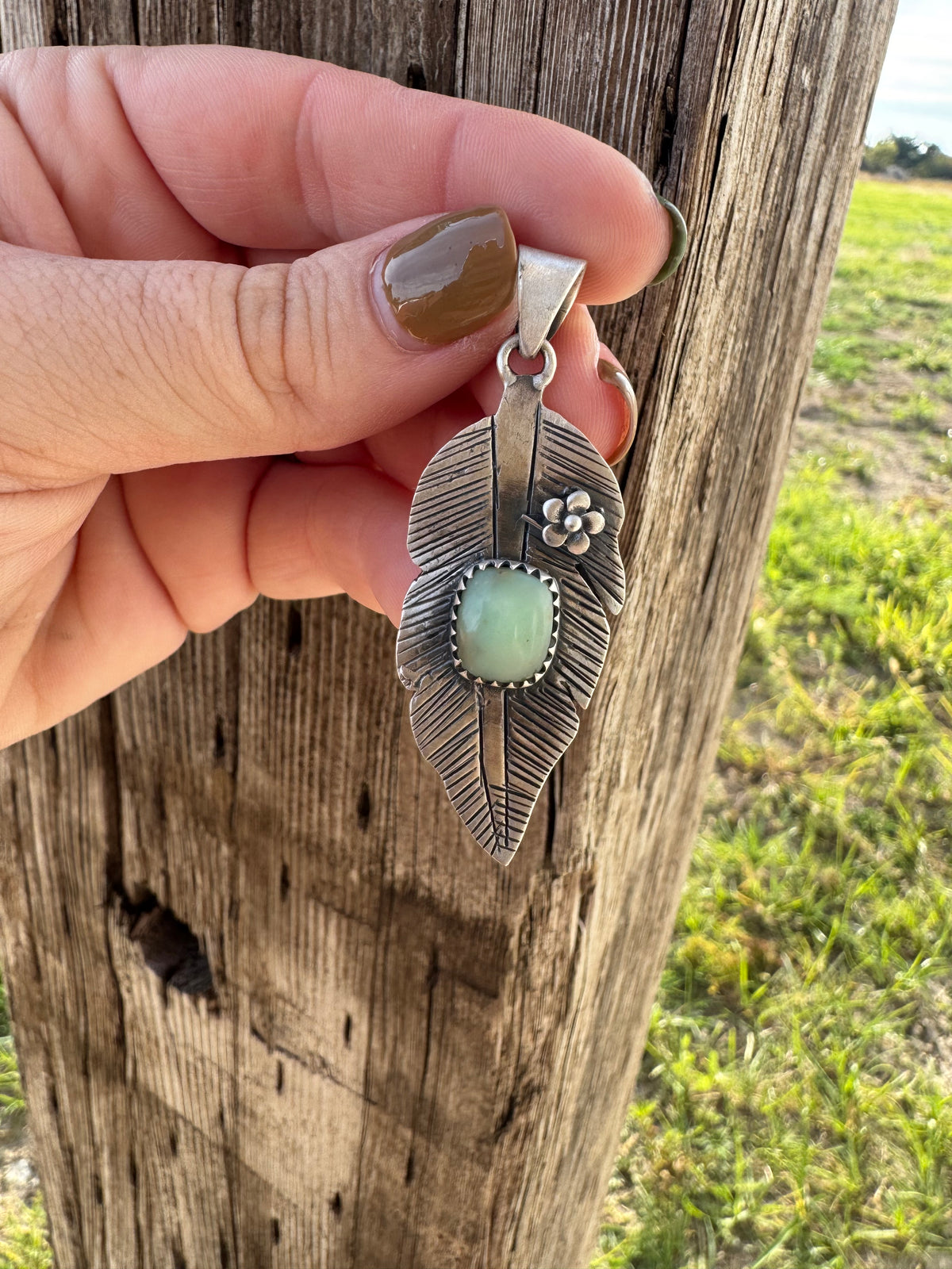 Paloma Feather Pendant