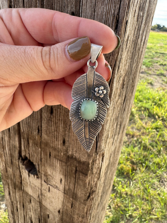 Paloma Feather Pendant