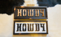 White Howdy Decor Sign