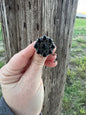 Black Onyx Adjustable Ring