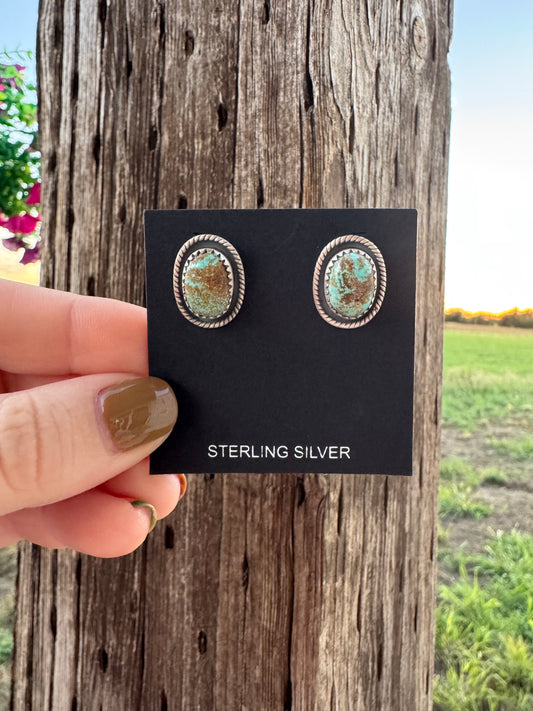 Number 8 Earrings