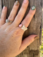 Pink Conch Butterfly Ring -Adjustable