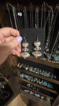 Native made earrings (Stamped MS)