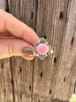 Pink Conch Ring -Adjustable
