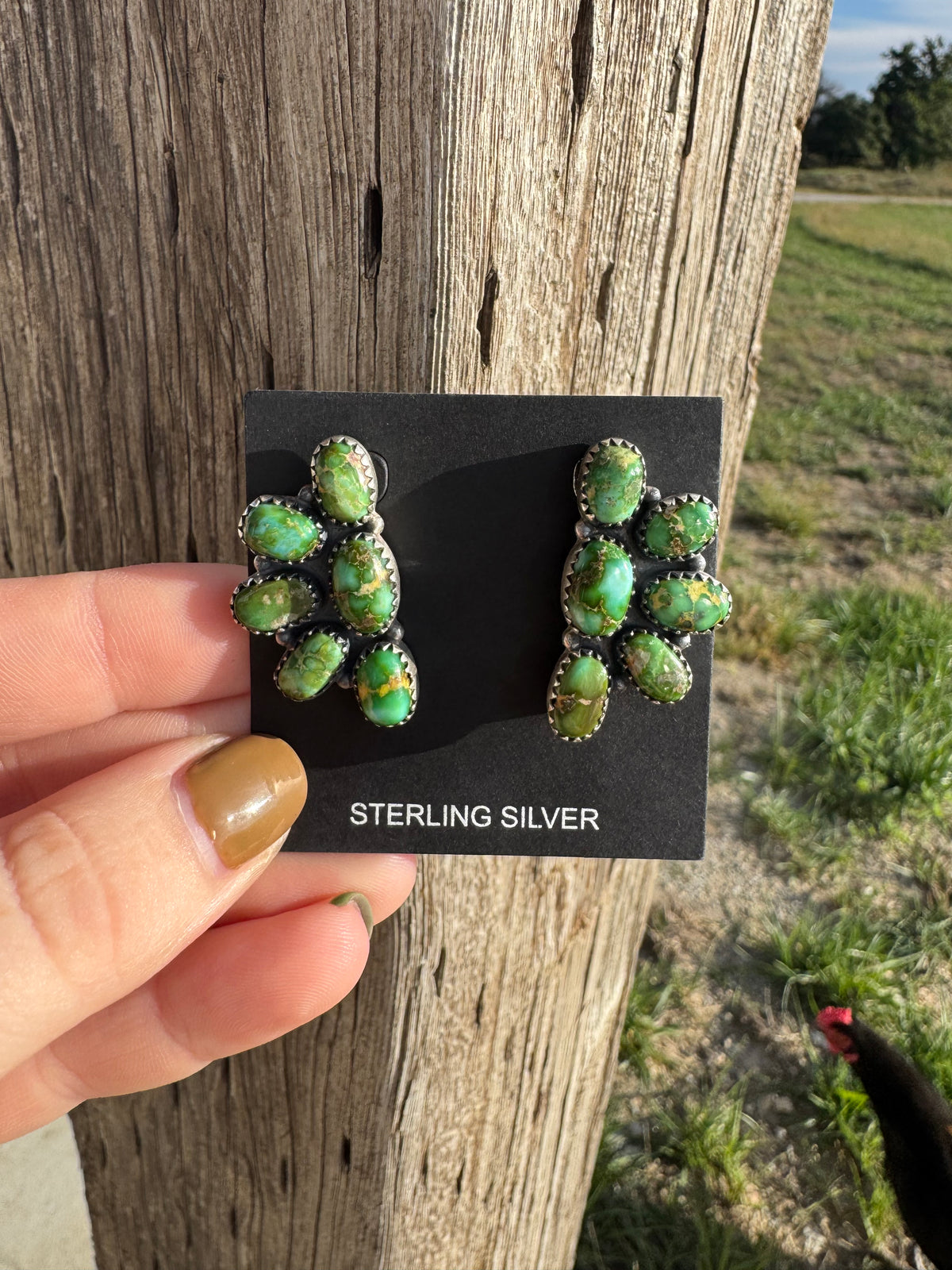 Sonoran Gold Half Cluster Earrings