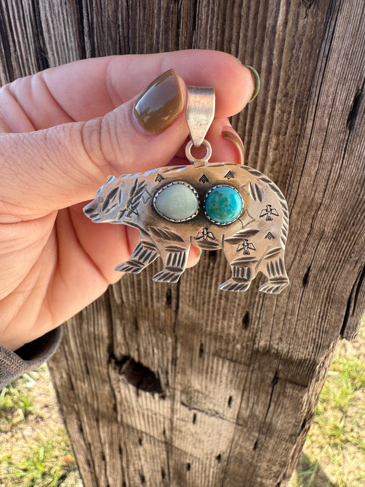 Large Bear Pendant