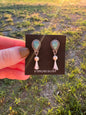 White Water Turquoise Dangles