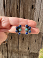 Lapis Earrings With Kingman