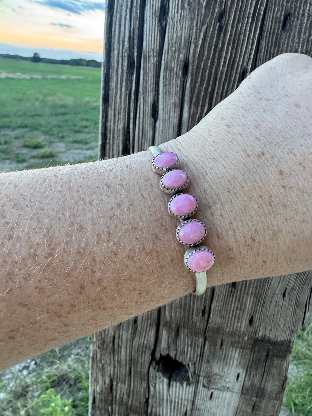 Pink Conch Cuff