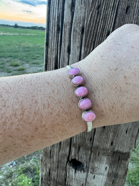 Pink Conch Cuff