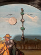 White Buffalo & Turquoise Dangle Pendant