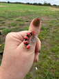 Red Spiny Adjustable Bronc Ring