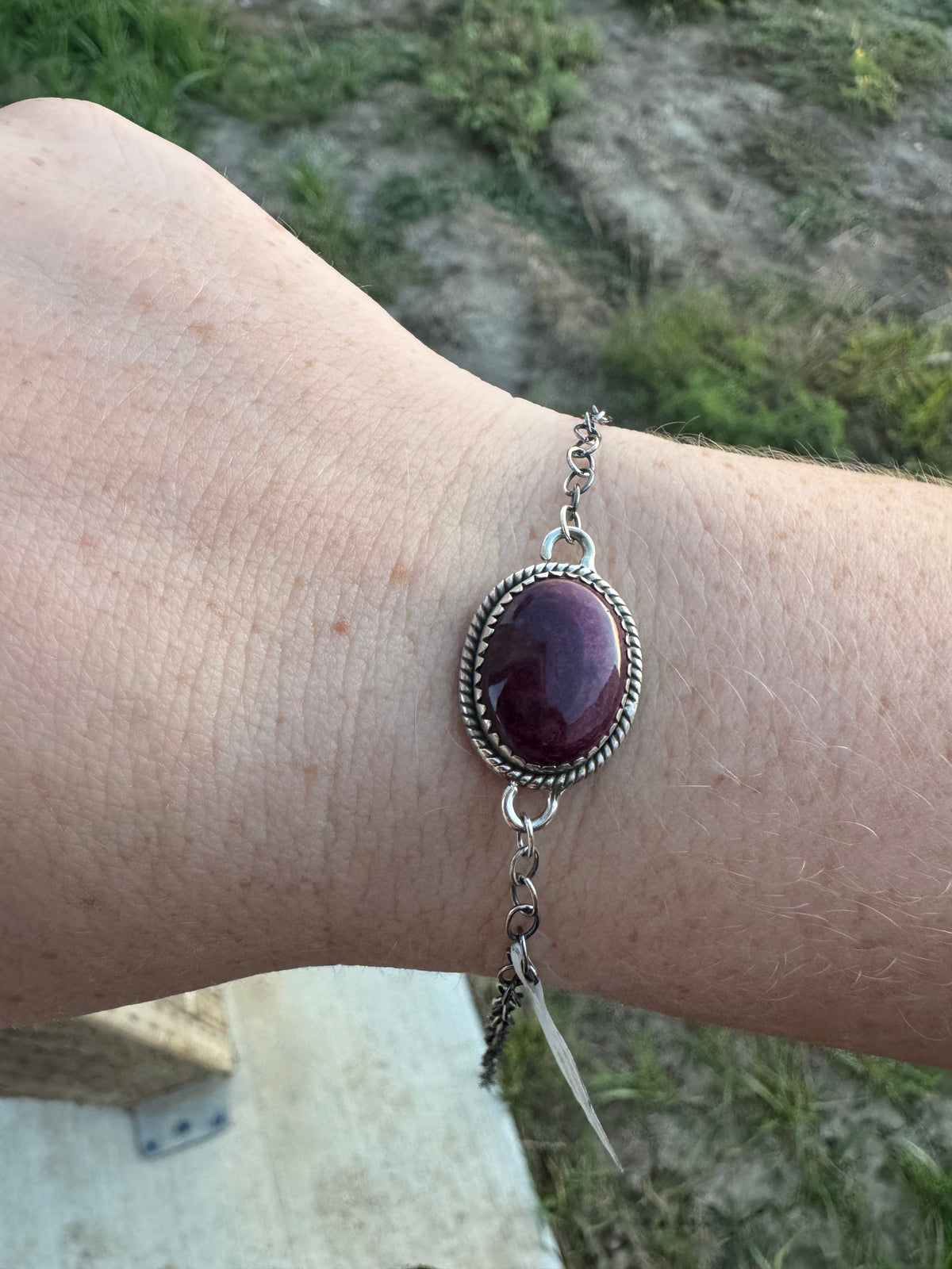Purple Spiny Bracelet